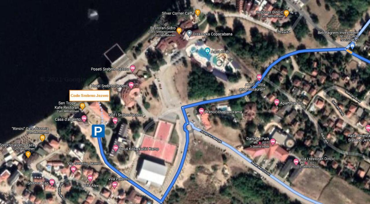 Code Srebrno Jezero Veliko Gradište Exterior foto